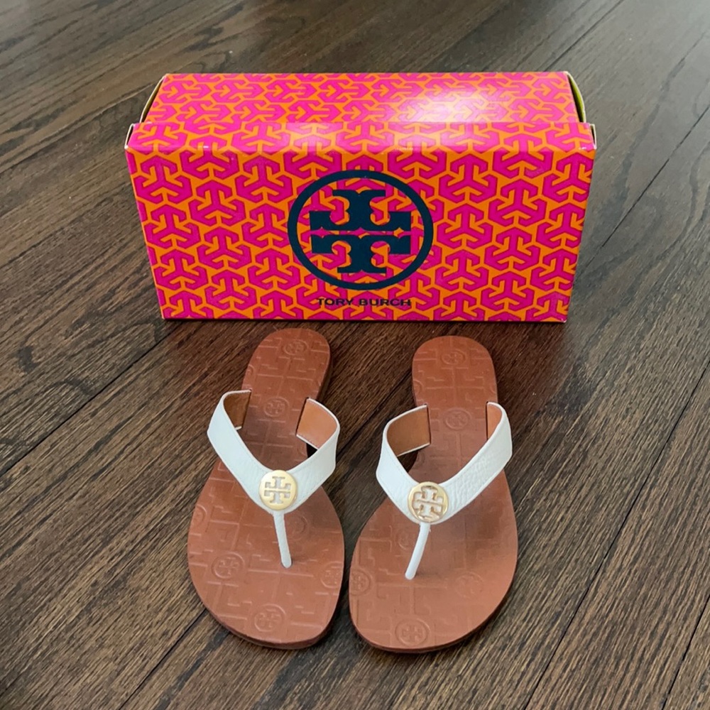 New With Tags-Tory Burch Thora Sandal, Size 8